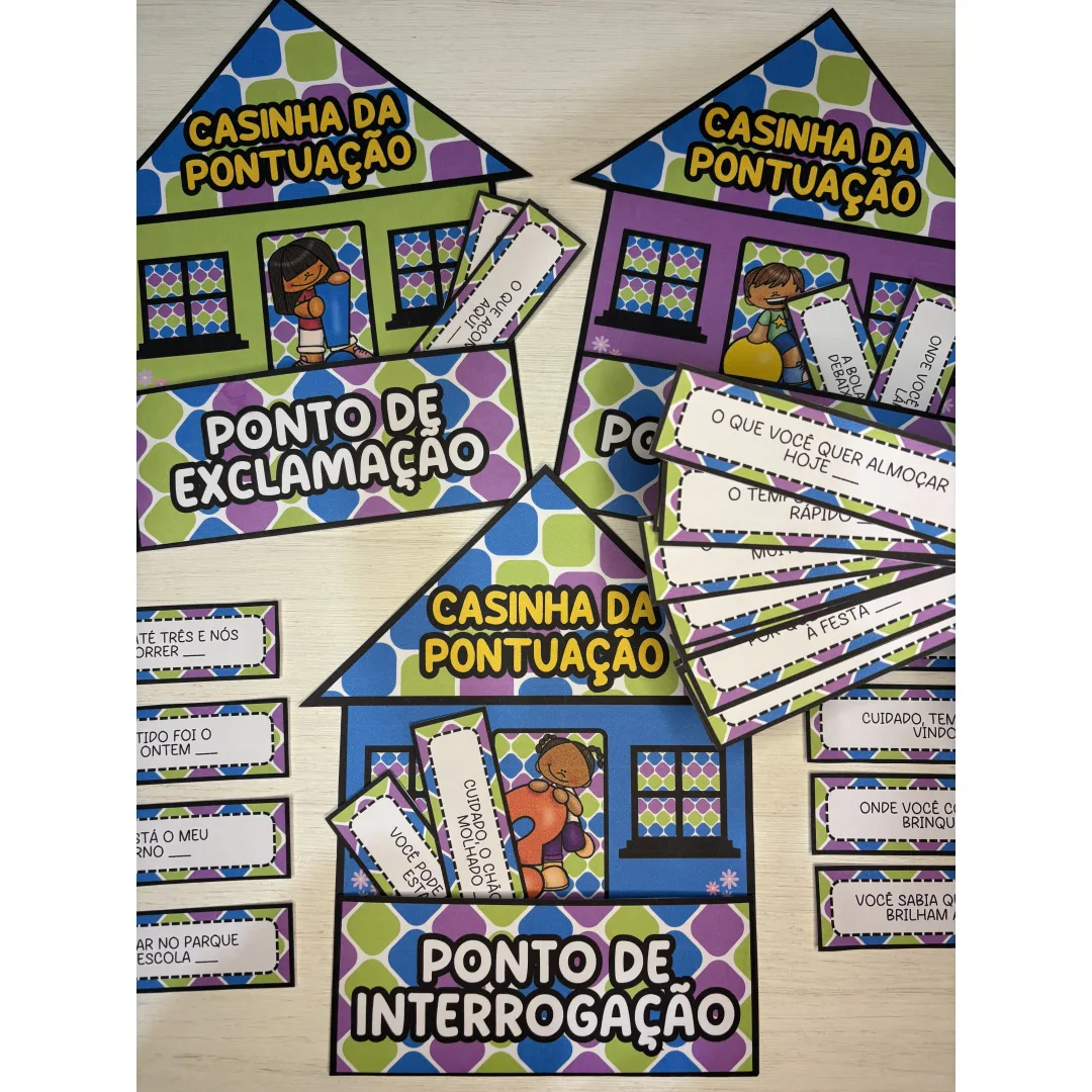 Casinha da Pontuação - Ensino Fundamental- PDF
