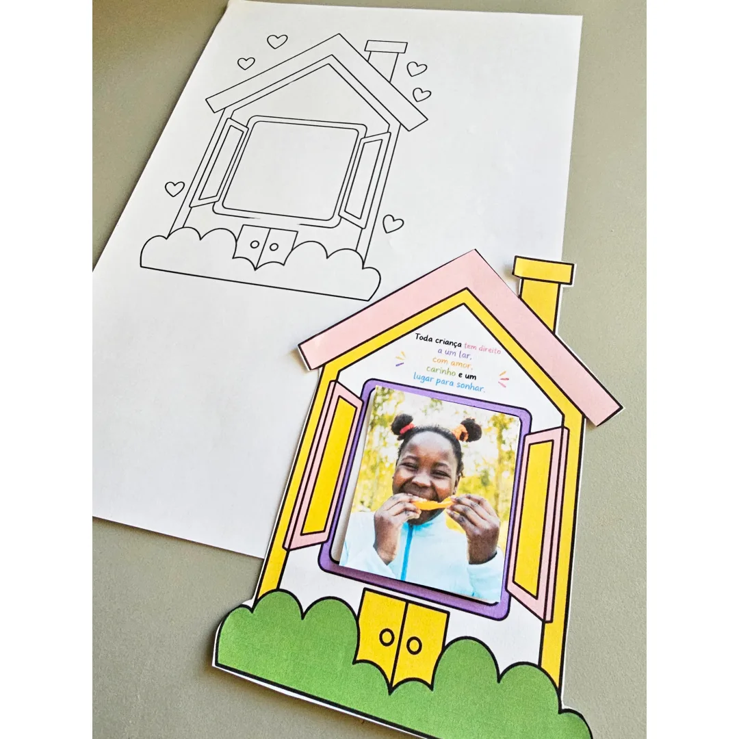 Casinha - Dia das Crianças - Educação Infantil - Arquivo em PDF 