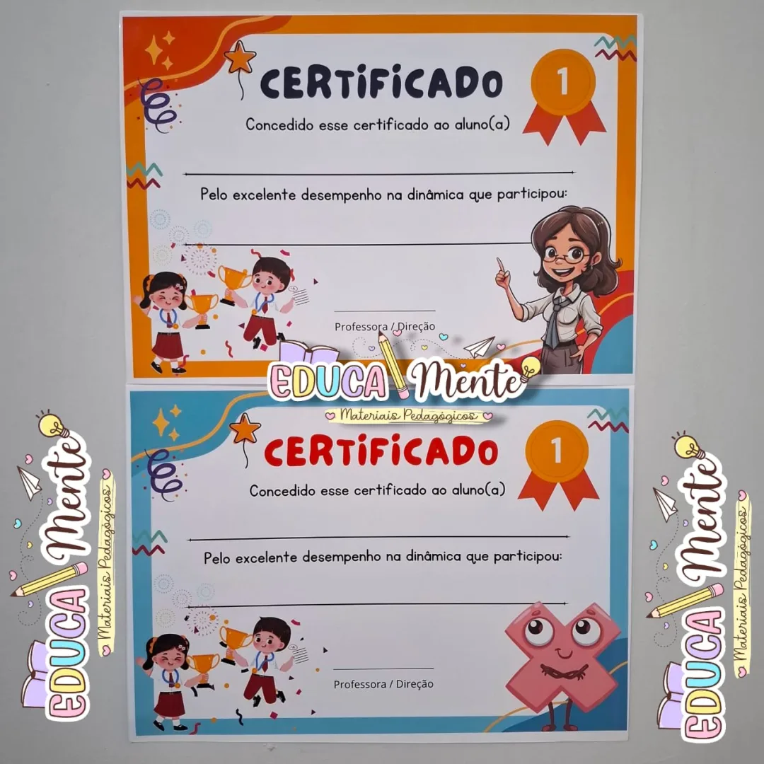 CERTIFICADO DE INCENTIVO OU PARTICIPAÇÃO