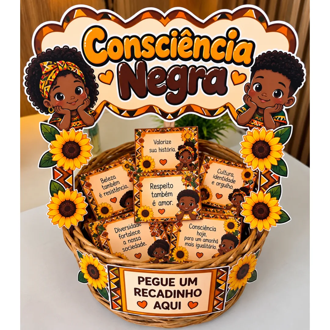 Cesta Consciência Negra PDF - Educação Infantil