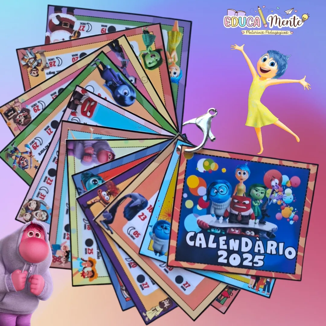 CHAVEIRO CALENDÁRIO DIVERTIDAMENTE