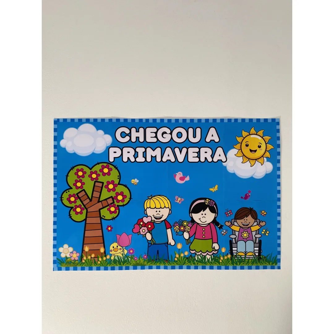 CHEGOU A PRIMAVERA KIT PEDAGÓGICO
