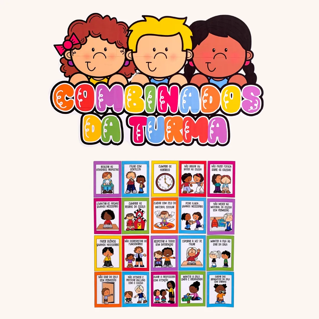 COMBINADOS DA TURMA - EDUCAÇÃO INFANTIL