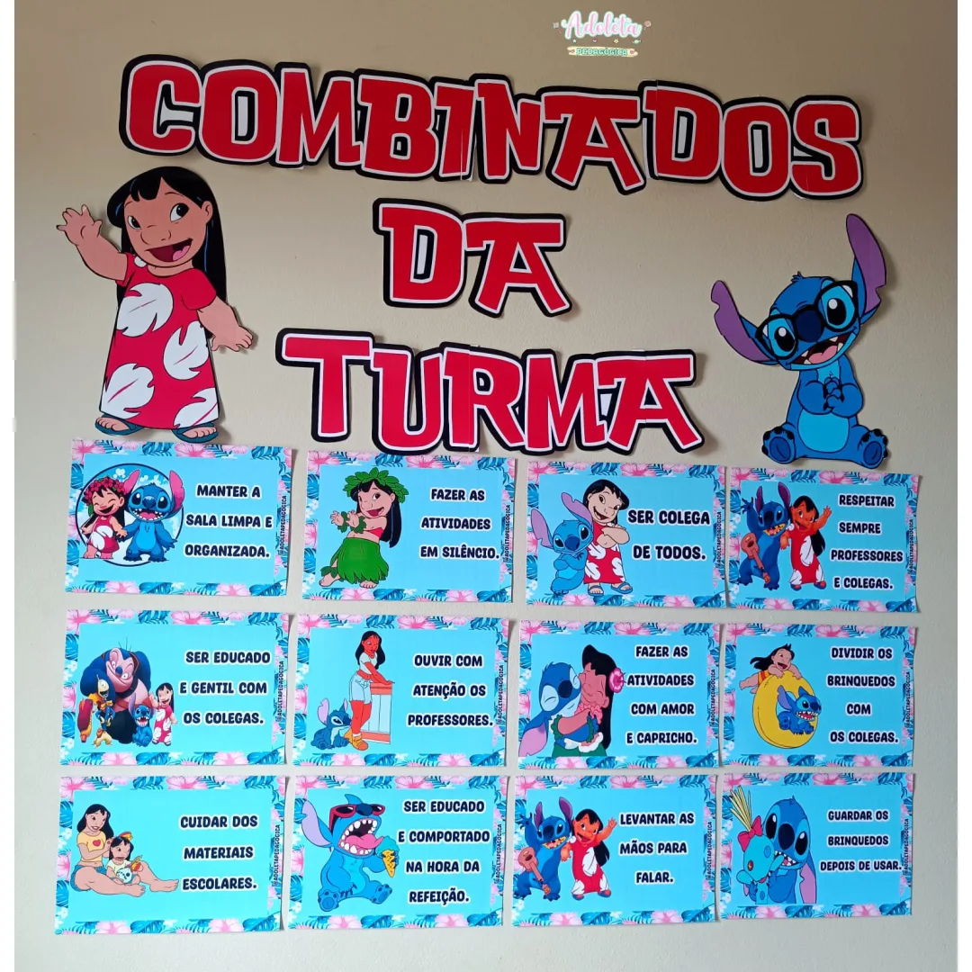 Combinados da Turma Stitch