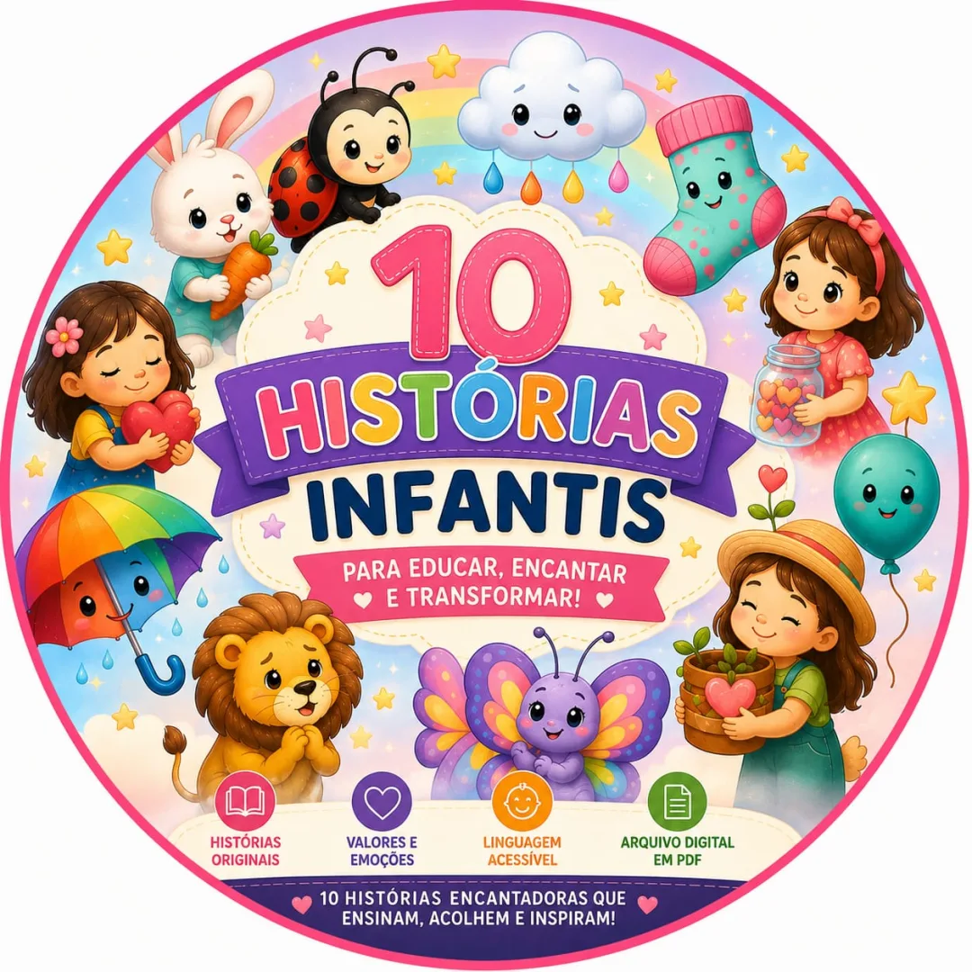 Kit 1 Combo de História Infantil - PDF 10 histórias 