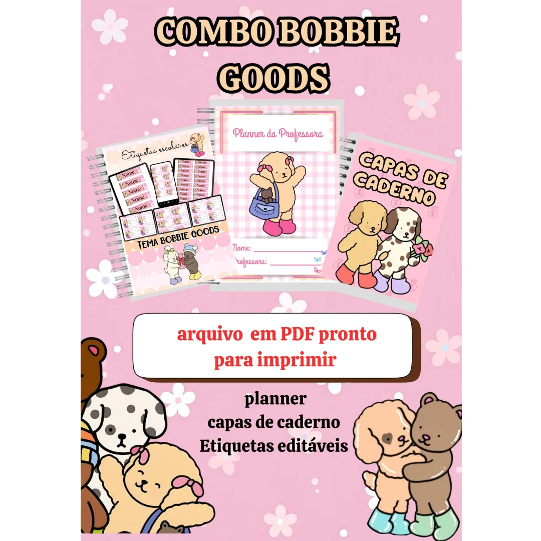 COMBO DE RECURSOS: BOBBIE GOODS
