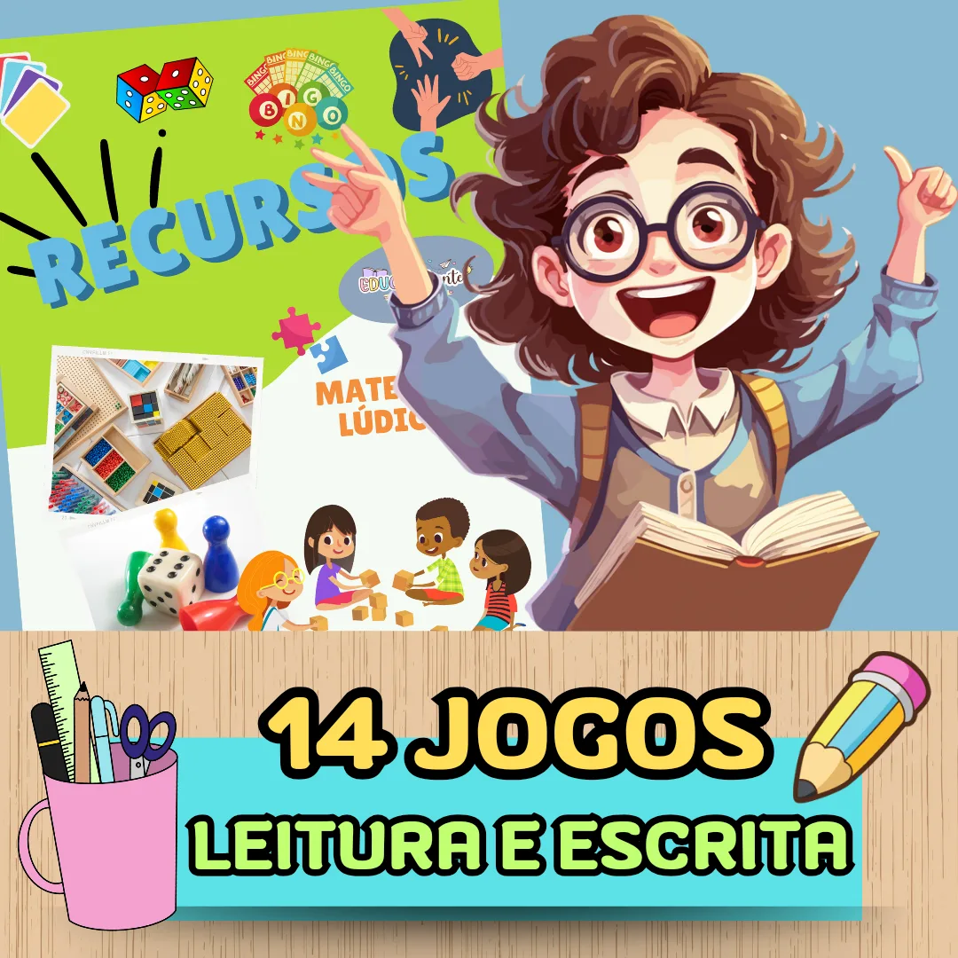 Combo Jogos Leitura e Escrita Volume 1