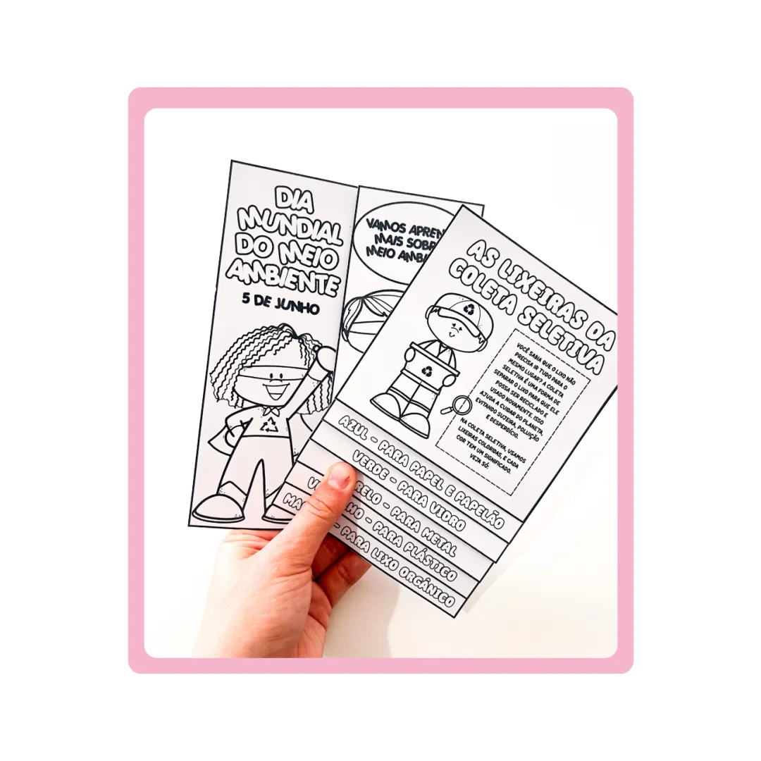 COMBO MEIO AMBIENTE - LAPBOOK + FLIPBOOK