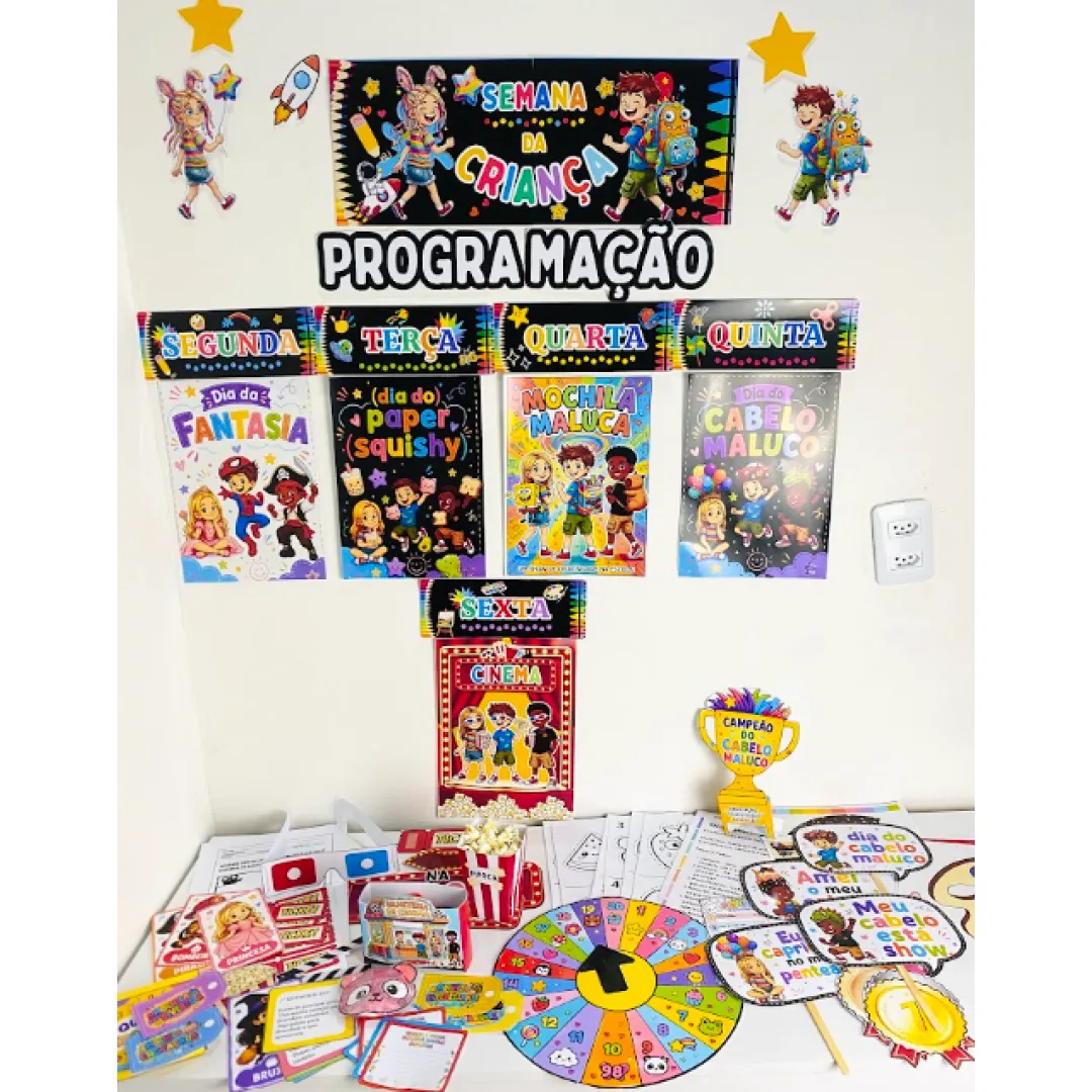 Combo Semana da Criança em PDF