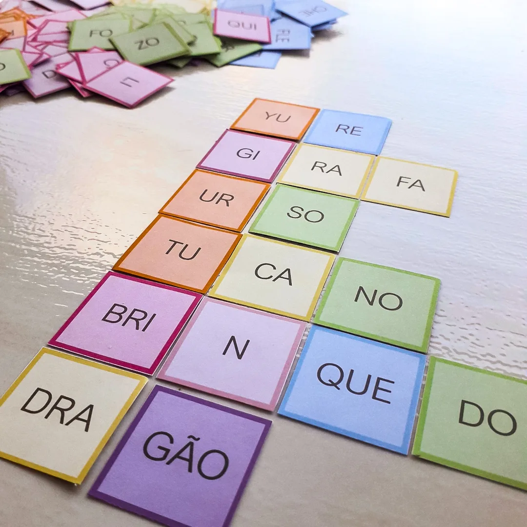 Conjunto de Letras e Sílabas Simples e Complexas - PDF
