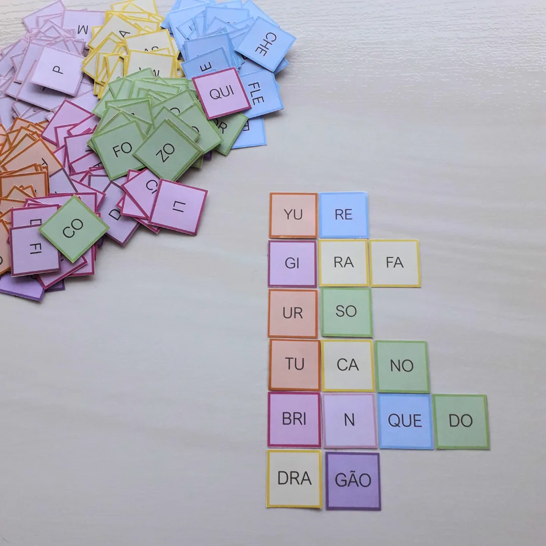 Conjunto de Letras e Sílabas Simples e Complexas - PDF