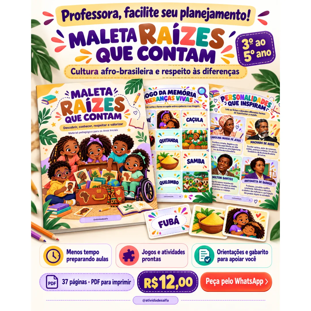 Consciência Negra - Maleta Raízes Que Contam 3º ao 5ºano - PDF