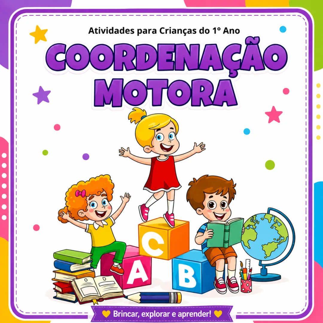 Coordenação Motora – 1º Ano ✏️🖐️