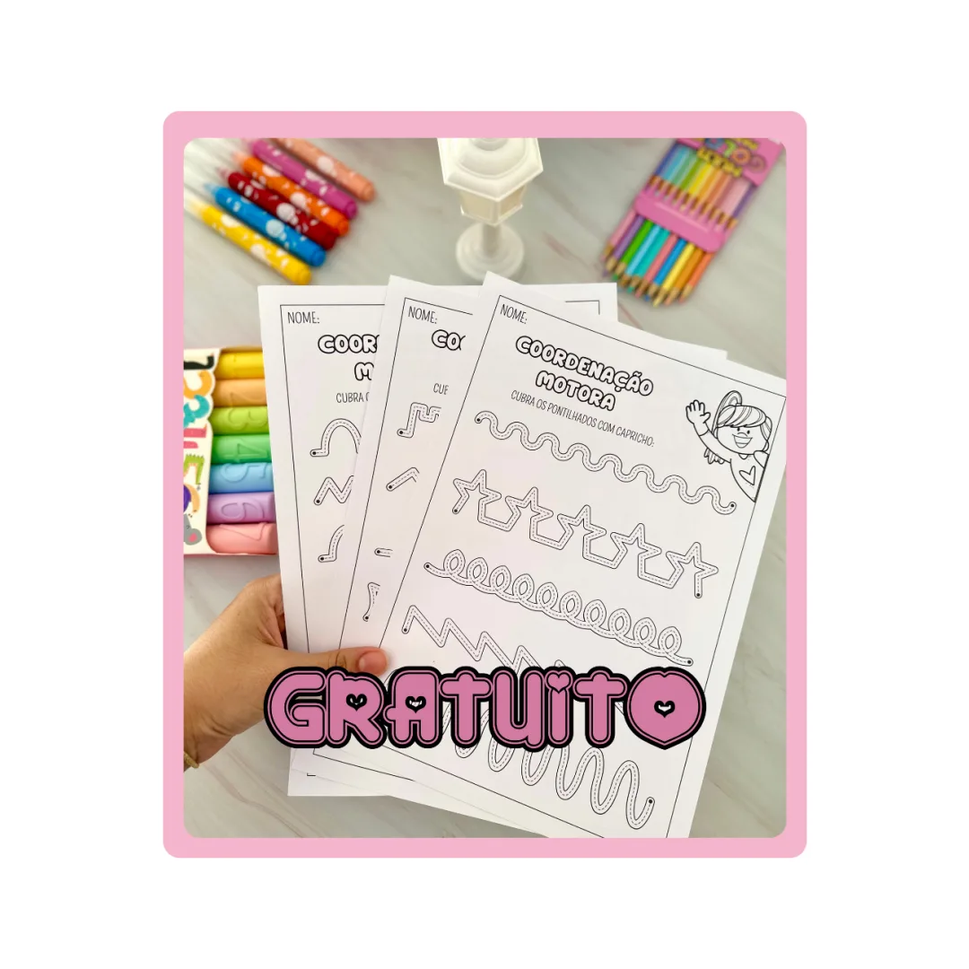 COORDENAÇÃO MOTORA - GRATUITO