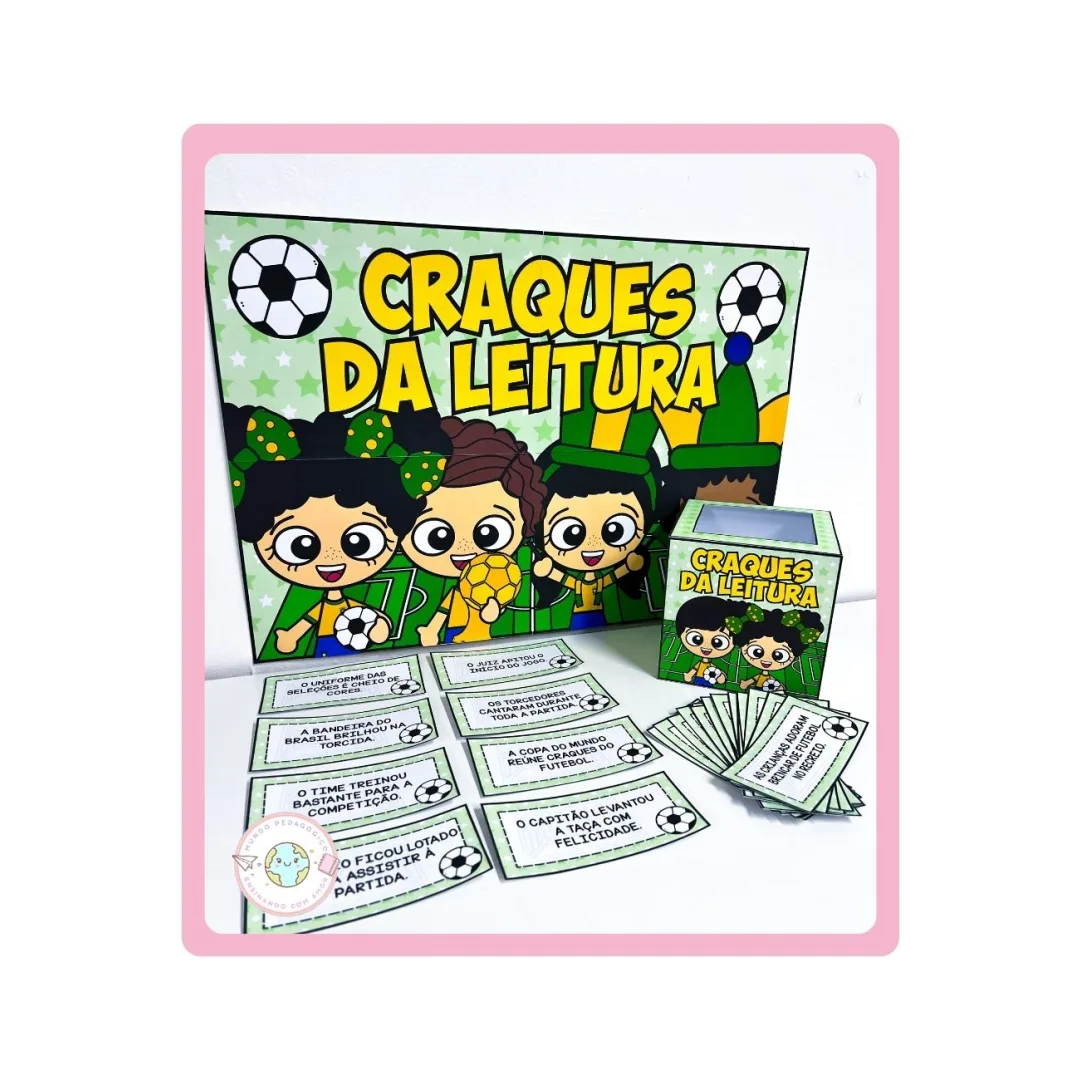CRAQUES DA LEITURA - RECURSO PEDAGÓGICO DE ALFABETIZAÇÃO