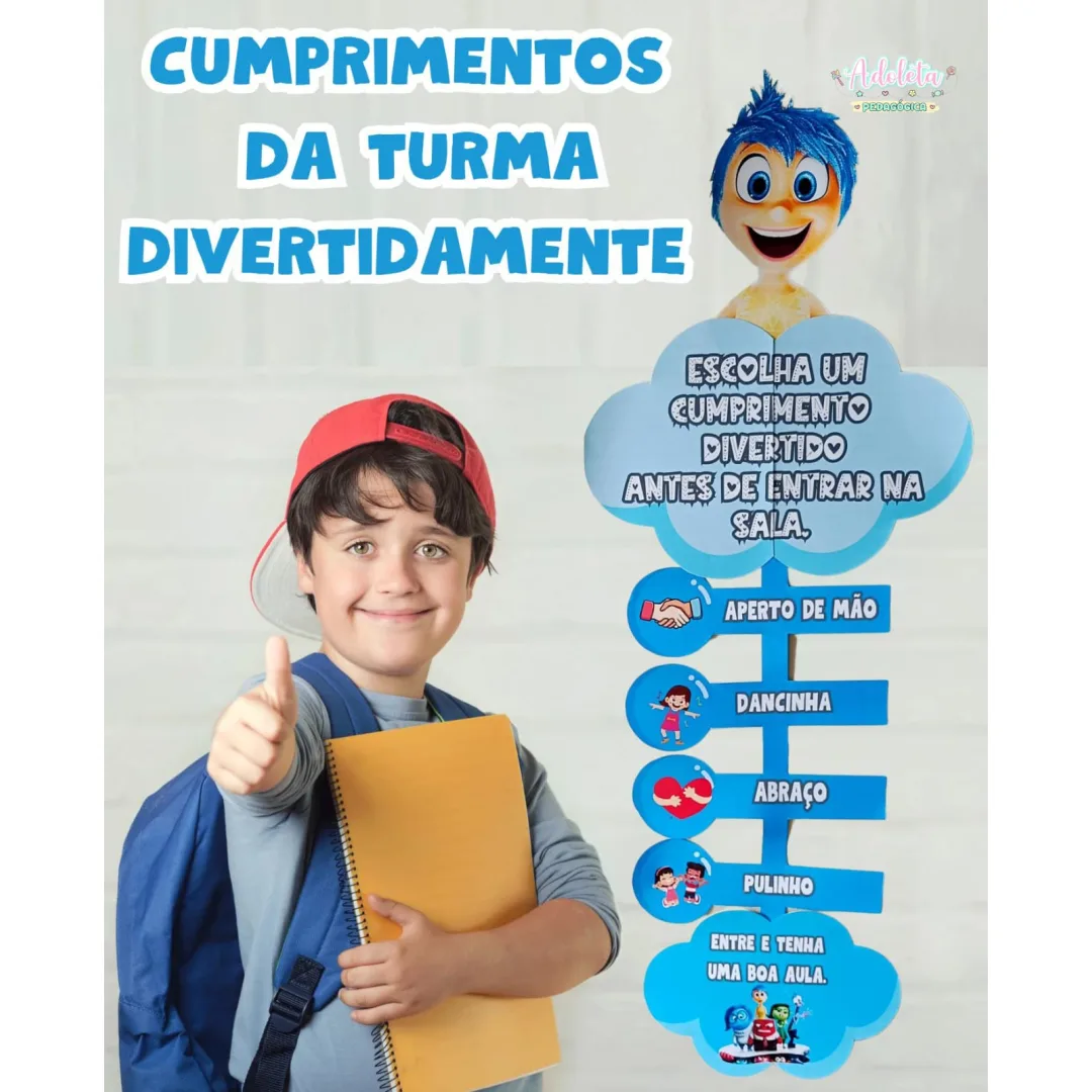 Cumprimentos  da Turma Divertidamente