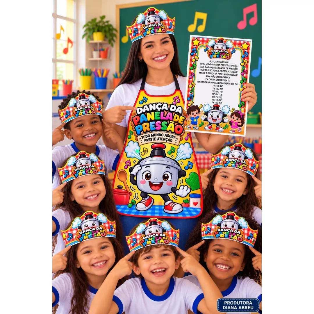 Dança da Panela de Pressão - Educação Infantil - PDF Colorido