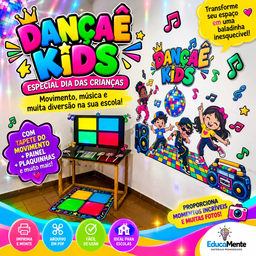 🪩🎶 DANÇAÊ KIDS✨ESPECIAL DIA DAS CRIANÇAS🥳