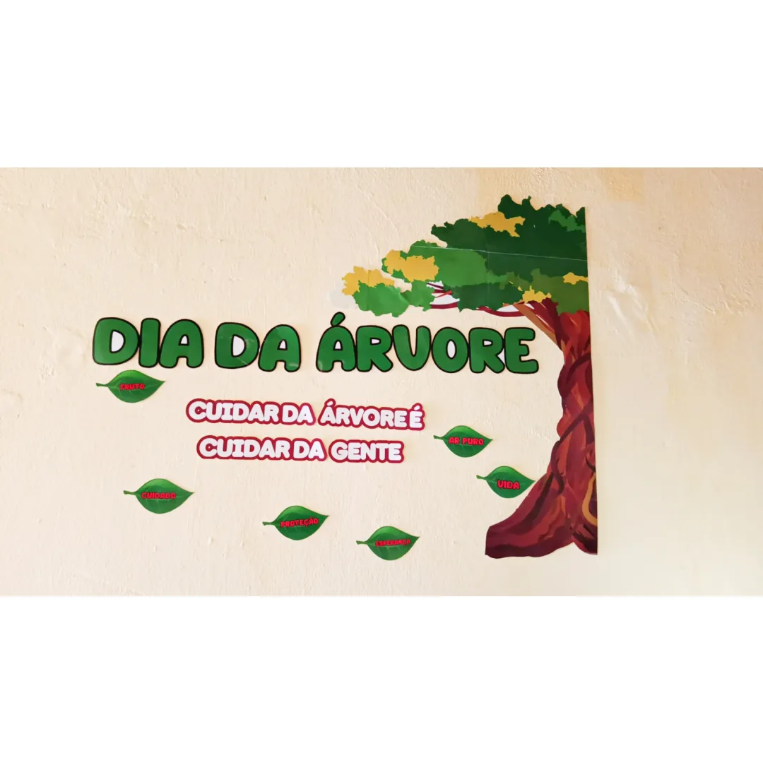 DECORAÇÃO / PAINEL + ATIVIDADES: DIA DA ÁRVORE