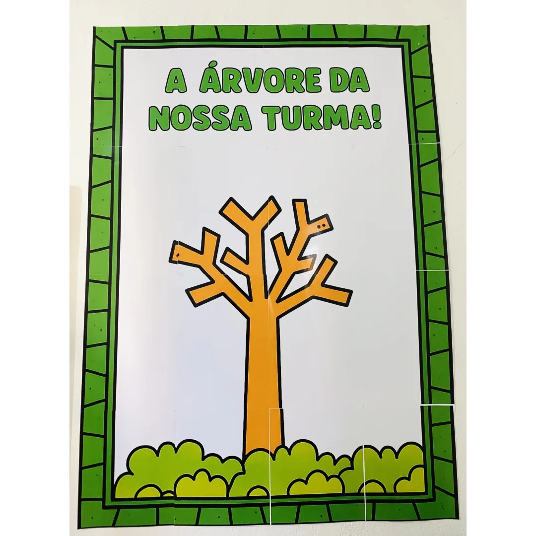 DECORAÇÃO / PAINEL COLABORATIVO DIA DA ÁRVORE