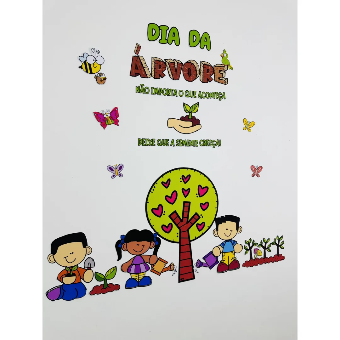 DECORAÇÃO / PAINEL: DIA DA ÁRVORE