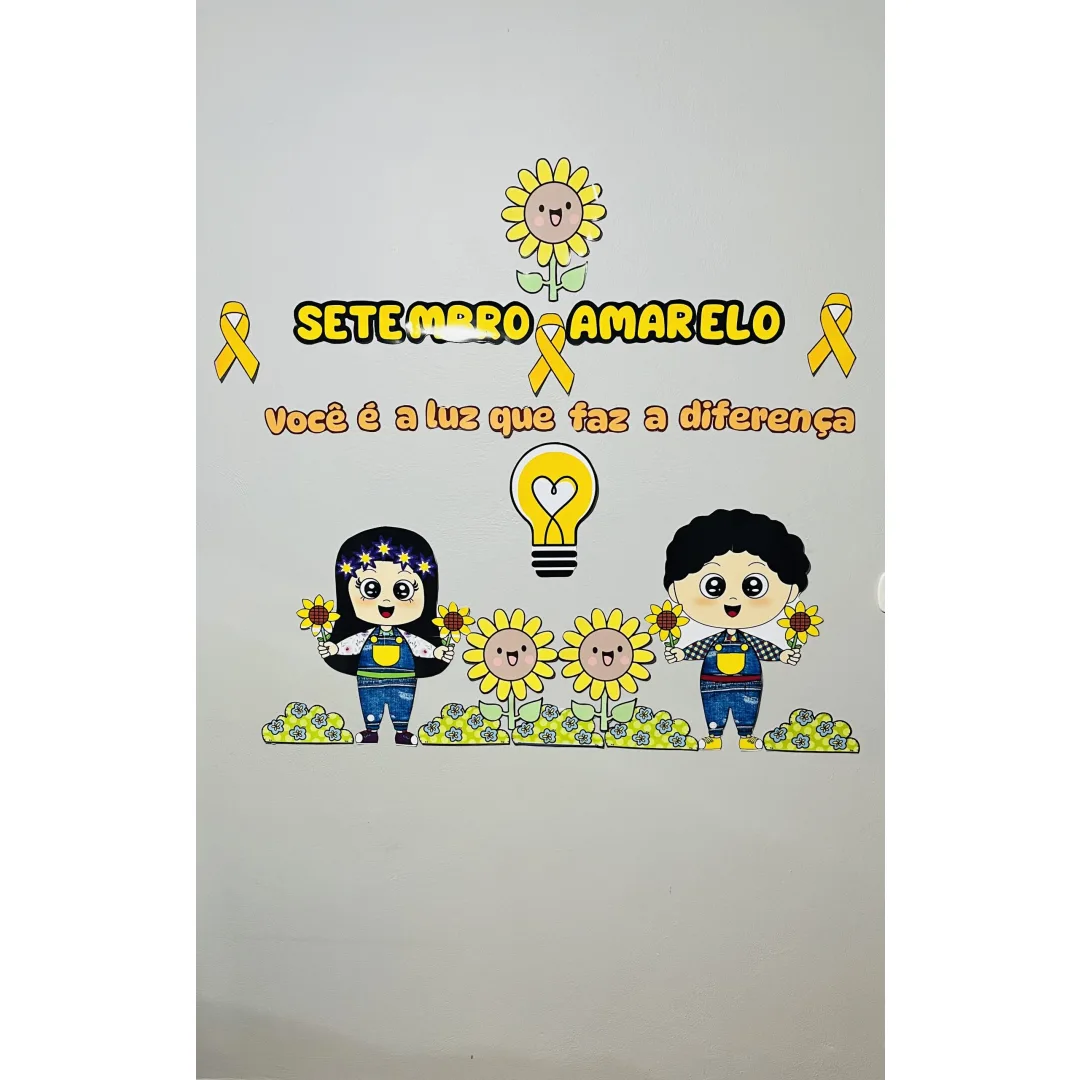 DECORAÇÃO / PAINEL: SETEMBRO AMARELO