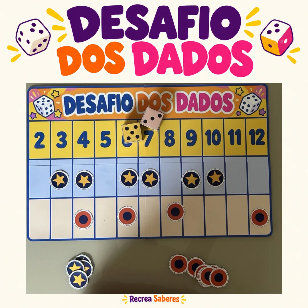 Desafio dos Dados - Jogo de Matemática - PDF - 1º ao 5º ano