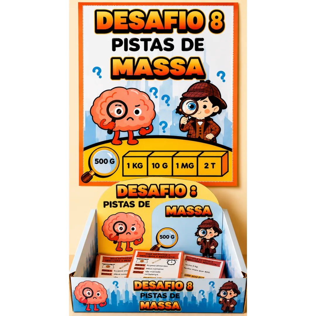 Desafio: Pistas de Massa | 2º ao 5º Ano | Matemática | PDF
