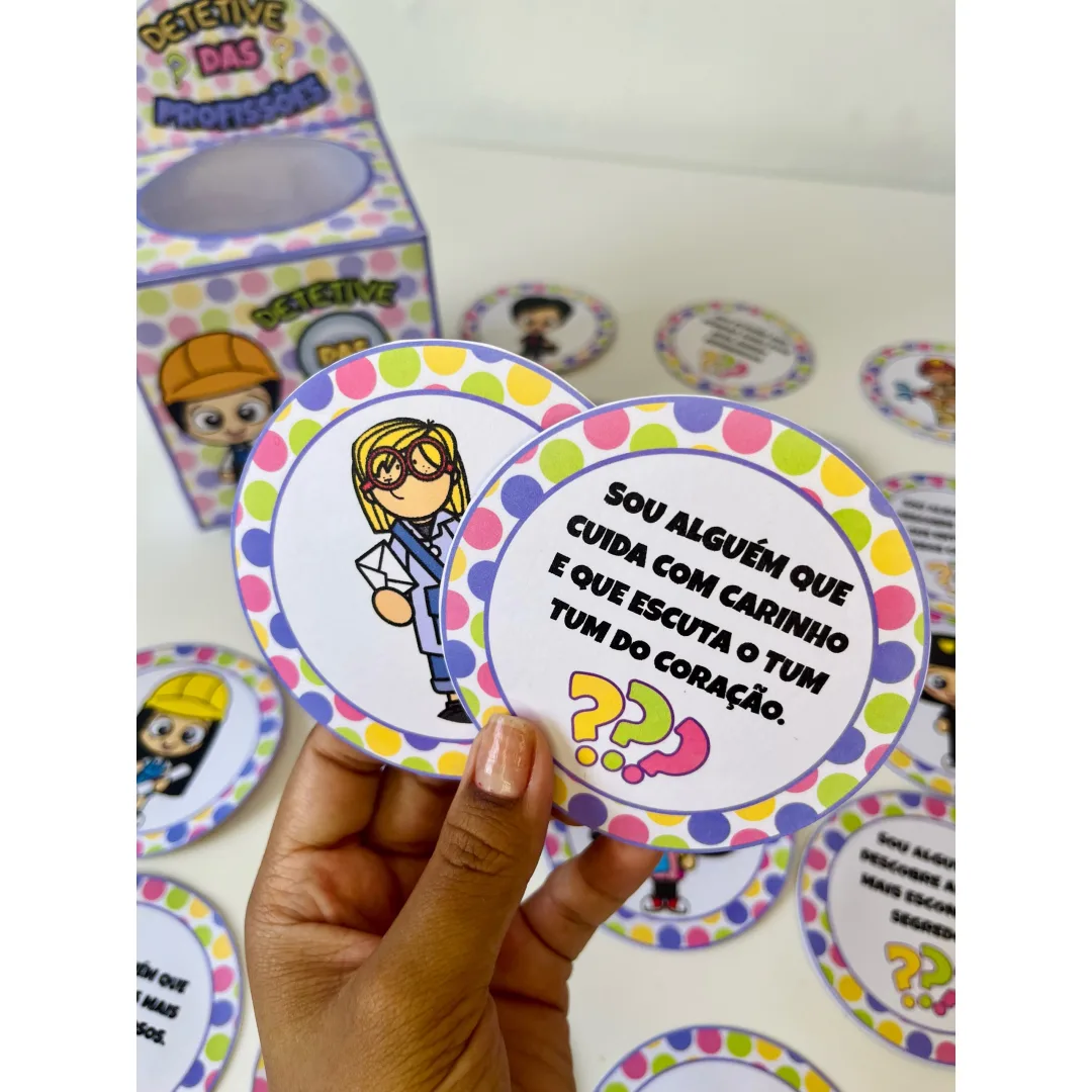 Detetive das Profissões - Educação Infantil - PDF