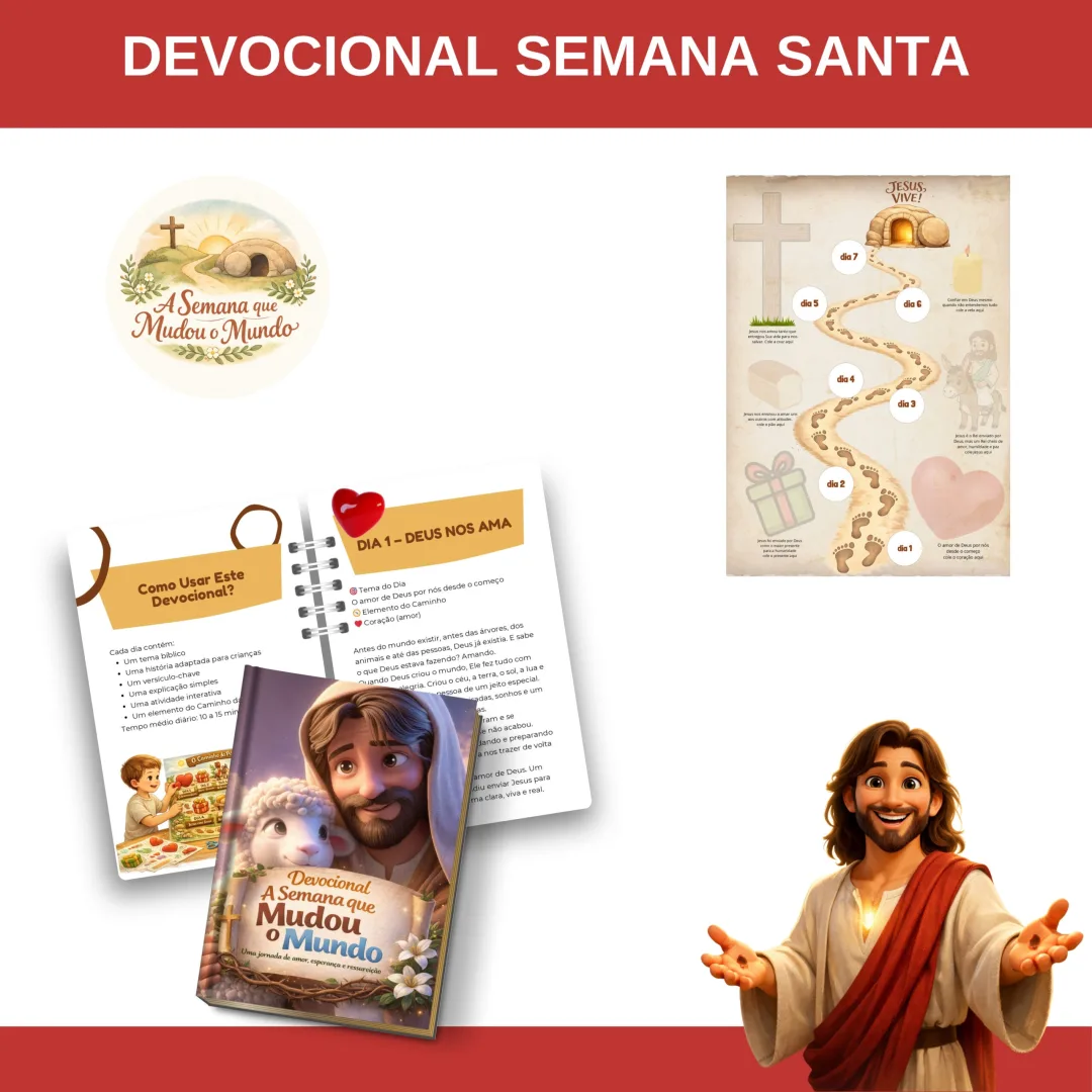 DEVOCIONAL DE PÁSCOA INTERATIVO PARA CRIANÇAS