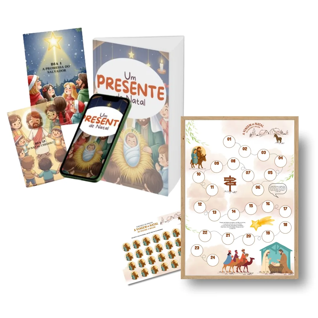 DEVOCIONAL KIDS: 25 DIAS COM JESUS + UMA VIAGEM DE NATAL