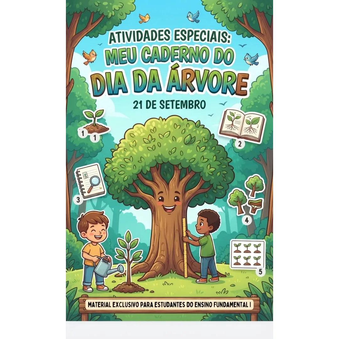 Atividade Dia da Árvore - Ensino Fundamental 1 - PDF