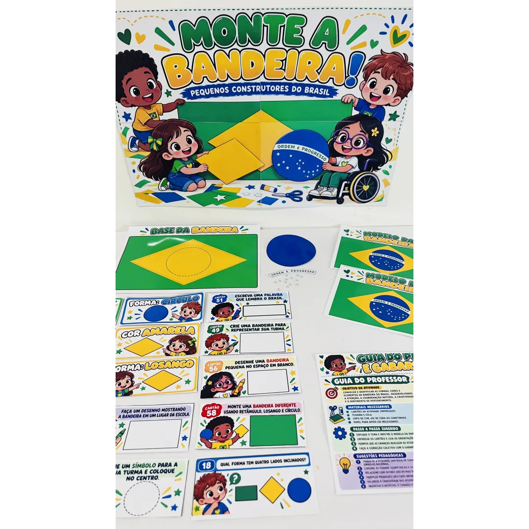 Dia da Bandeira - Atividades para Anos Iniciais - História - PDF