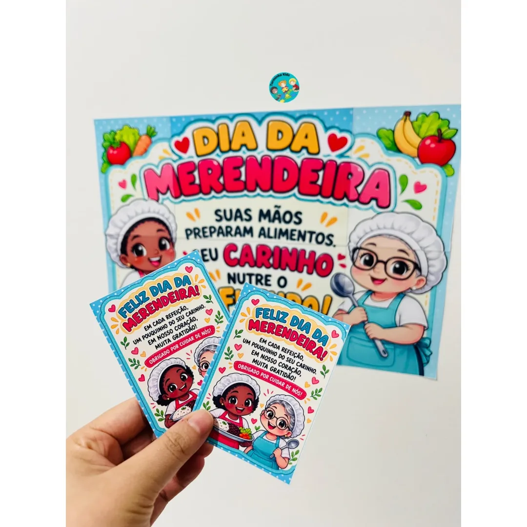 󰠉💖 DIA DA MERENDEIRA — UMA HOMENAGEM A QUEM CUIDA COM TANTO CARINHO! Todos os dias, elas preparam muito mais que refei