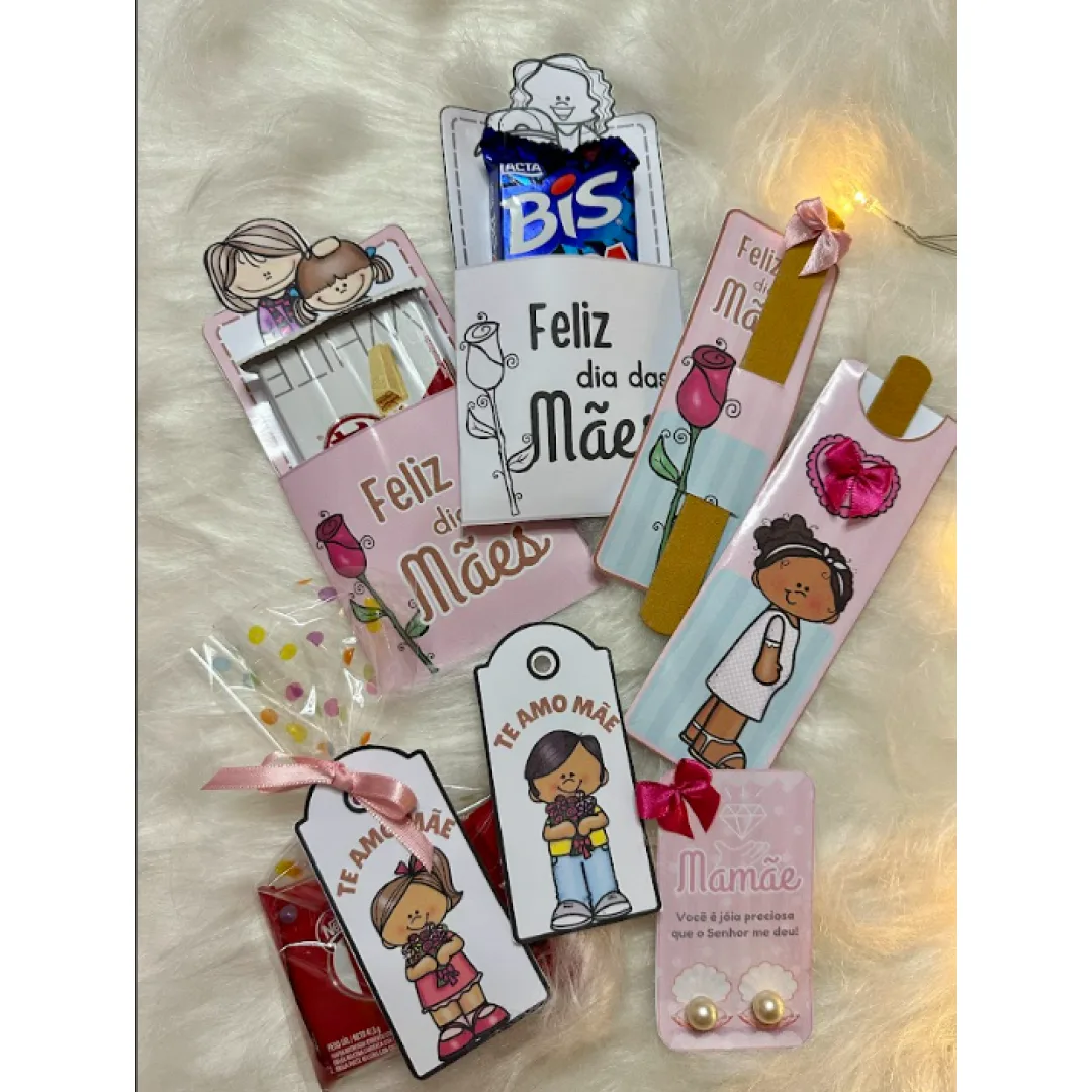 DIA DAS MÃES: KIT DE LEMBRANCINHAS