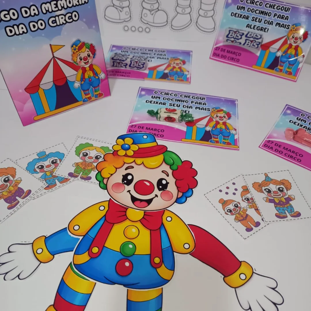 DIA DO CIRCO: PALHACINHO ARTICULADO