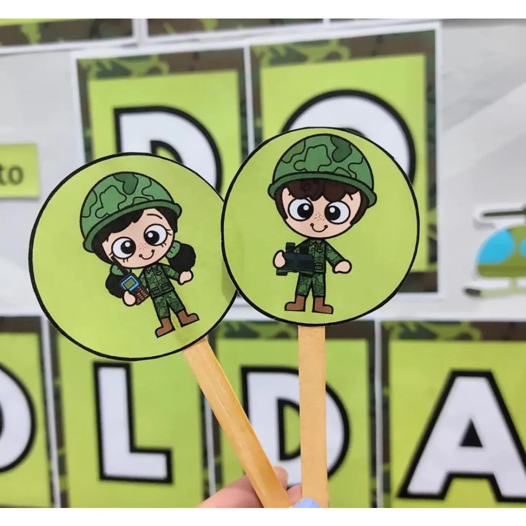 Dia do Soldado — Pronto para Imprimir