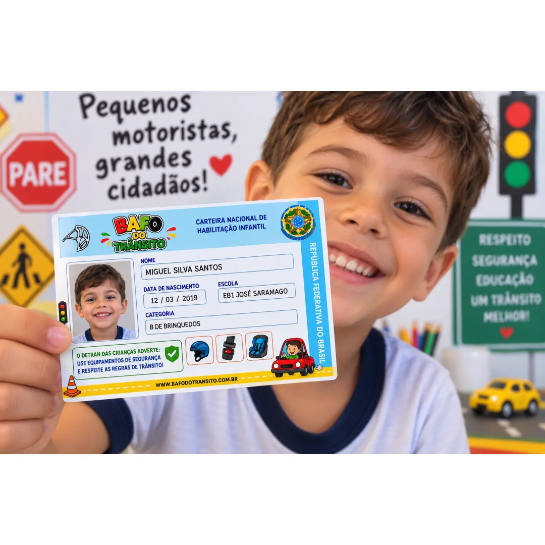 Dia do Trânsito Jogo de Cards Educação Infantil PDF