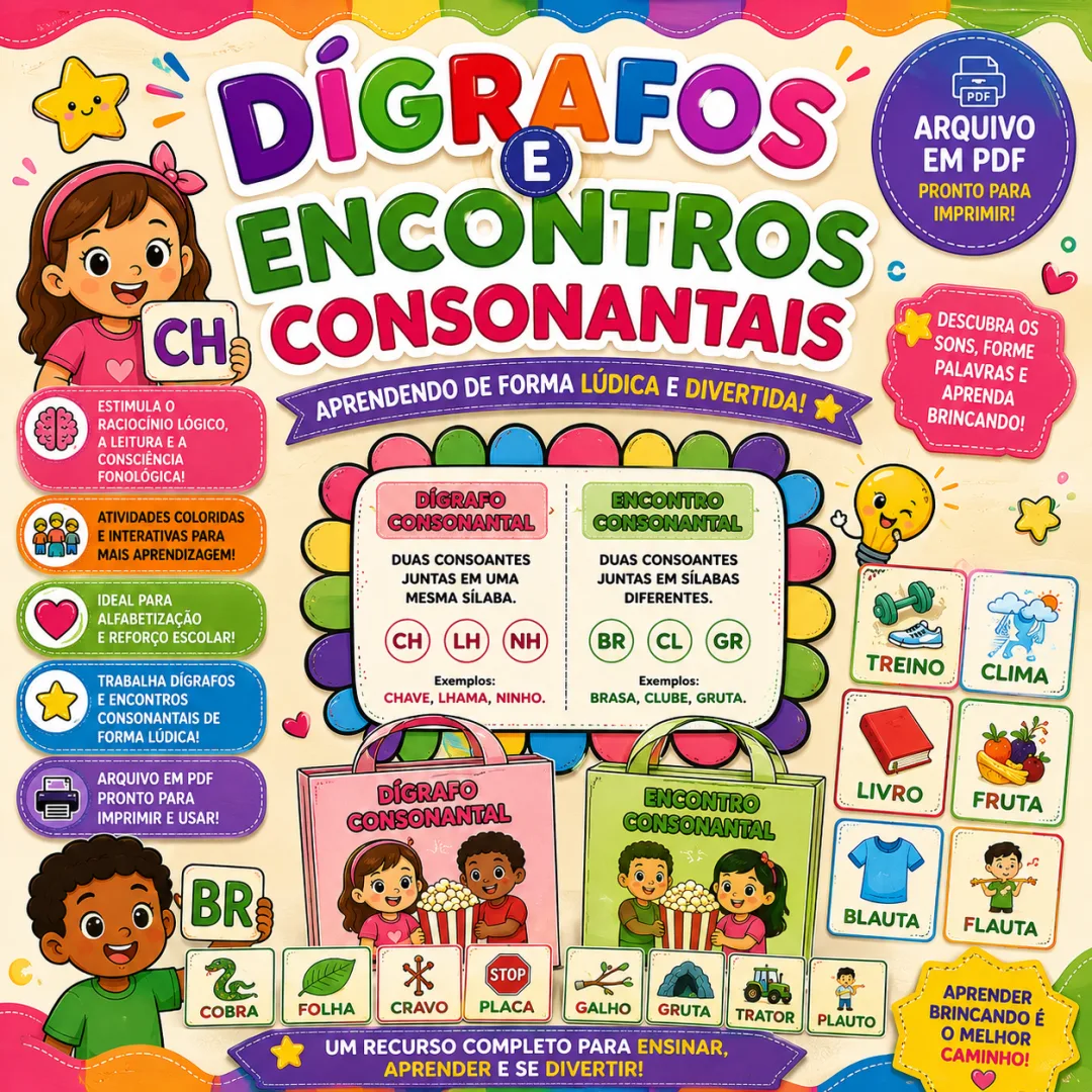 DÍGRAFO CONSONANTAL OU ENCONTRO CONSONANTAL?