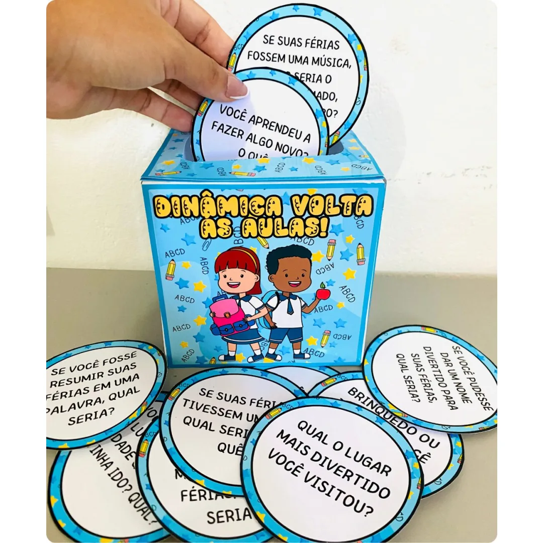 DINÂMICA DIVERTIDA DE VOLTA ÀS AULAS