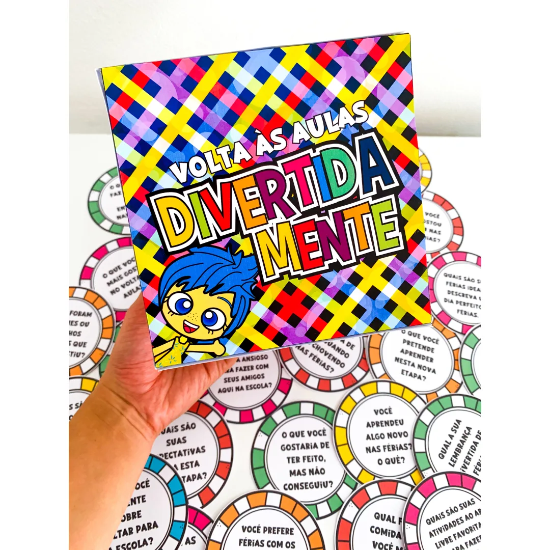   Dinâmica Volta às Aulas – Divertidamente