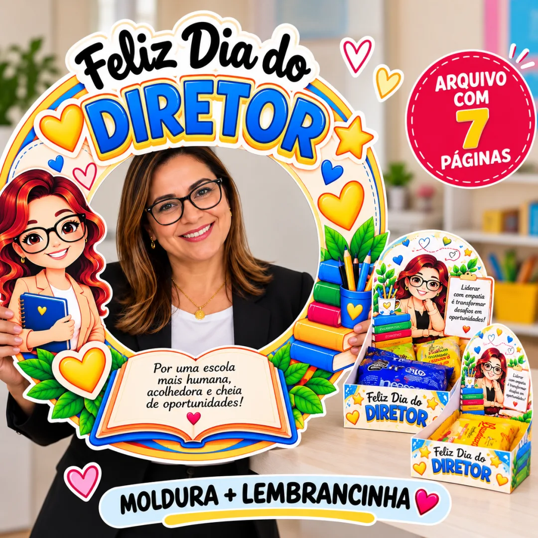 Diretor Nota 10 – Moldura e Mimo Especial Em PDF!