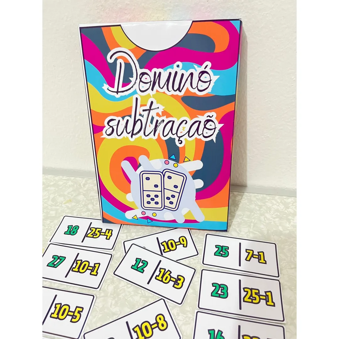 DOMINÓ: SUBTRAÇÃO