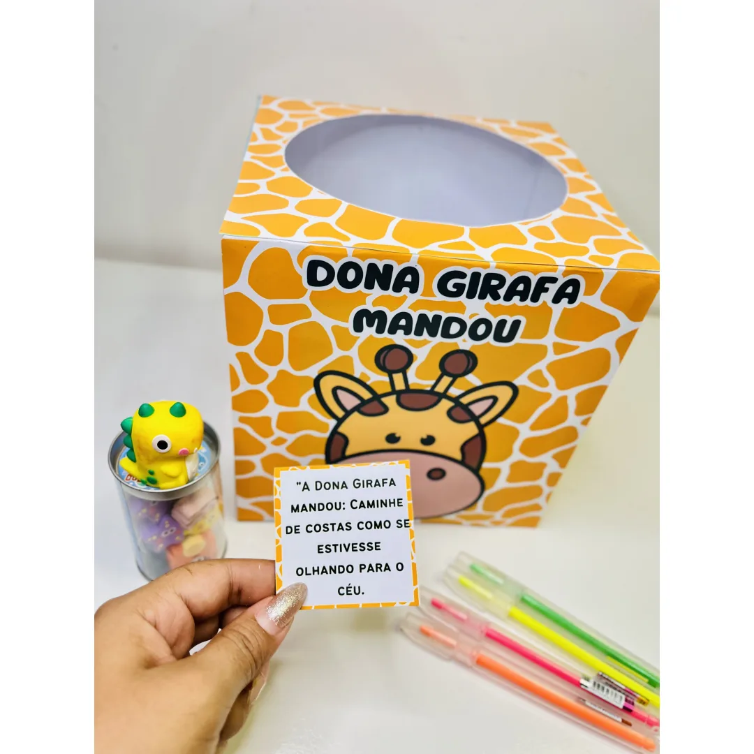 Dona Girafa Mandou: Dinâmica de Acolhida para o Volta às Aulas, Interação e Diversão. em PDF