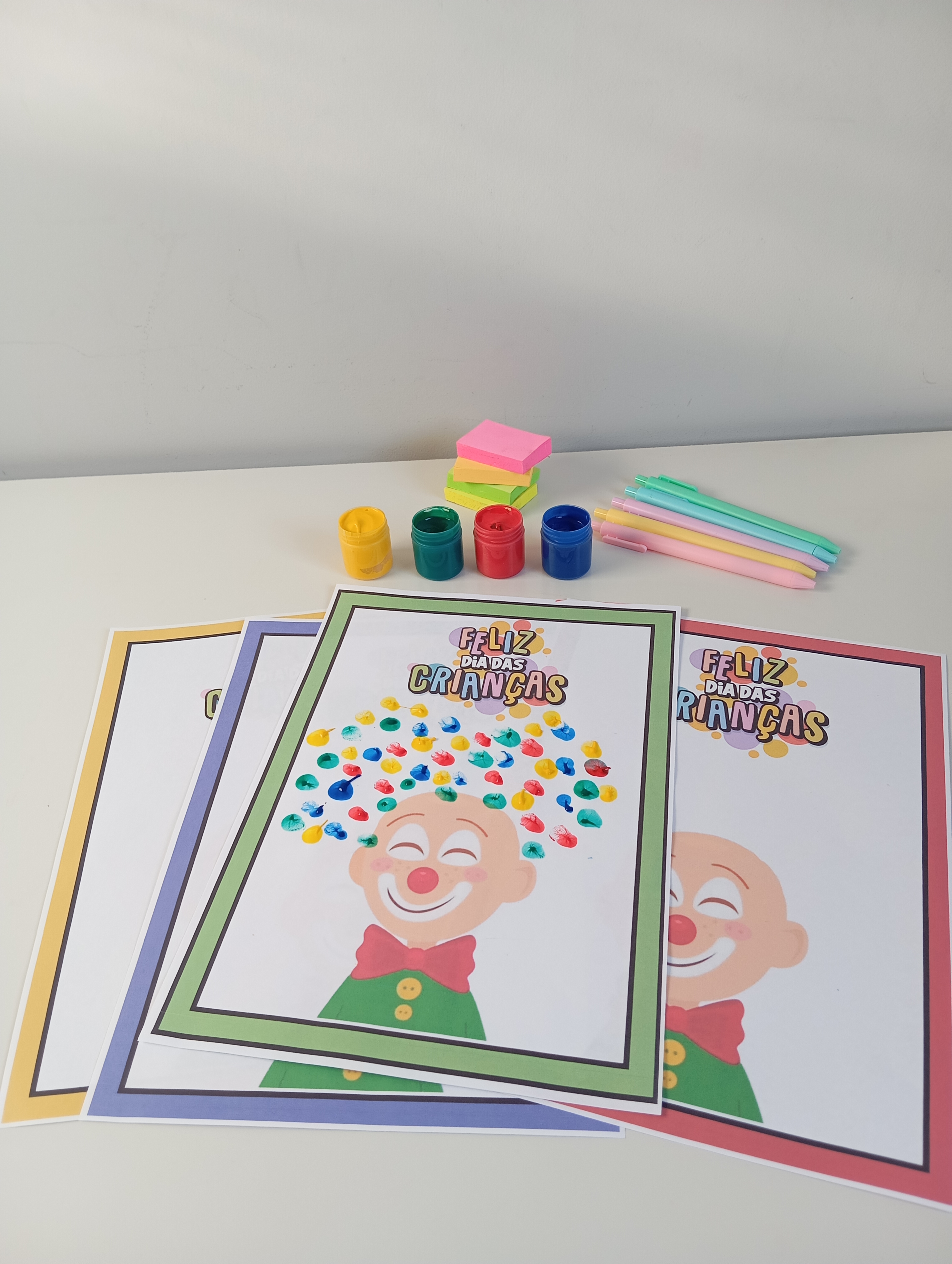 PALHACINHO ATIVIDADE CRIATIVA para Educação Infantil em PDF