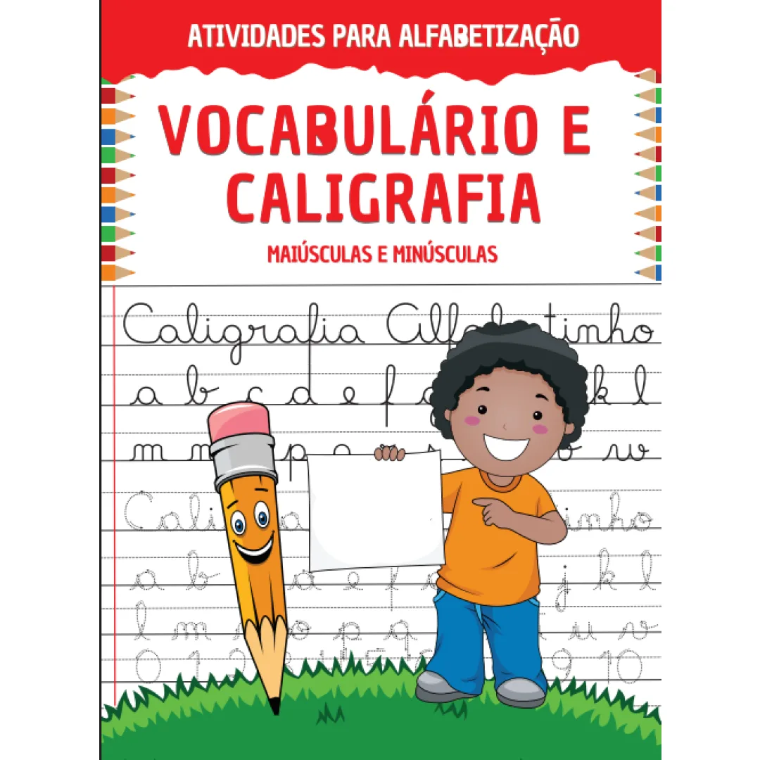 Ebook Vocabulário e caligrafia para crianças de 6 a 7 anos PDF
