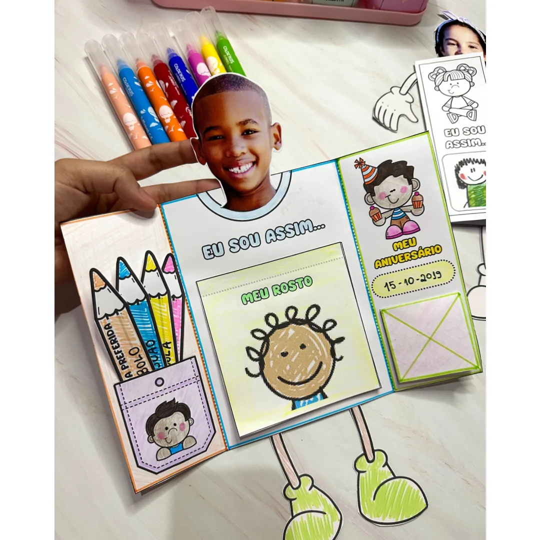 Educação Infantil - Atividade Interativa "Eu sou assim" PDF