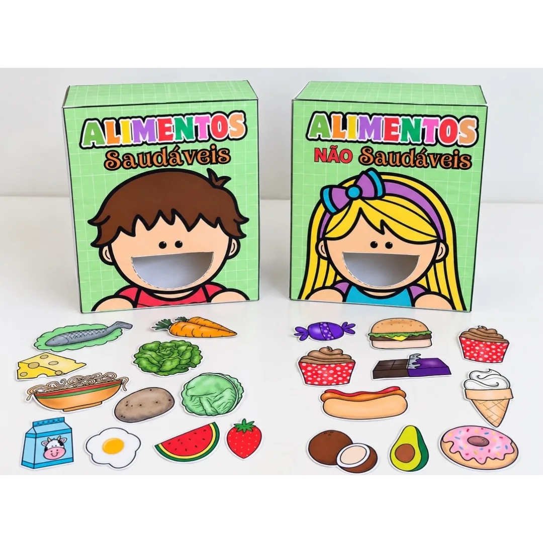 Caixa da Alimentação Saudável - PDF - Educação Infantil