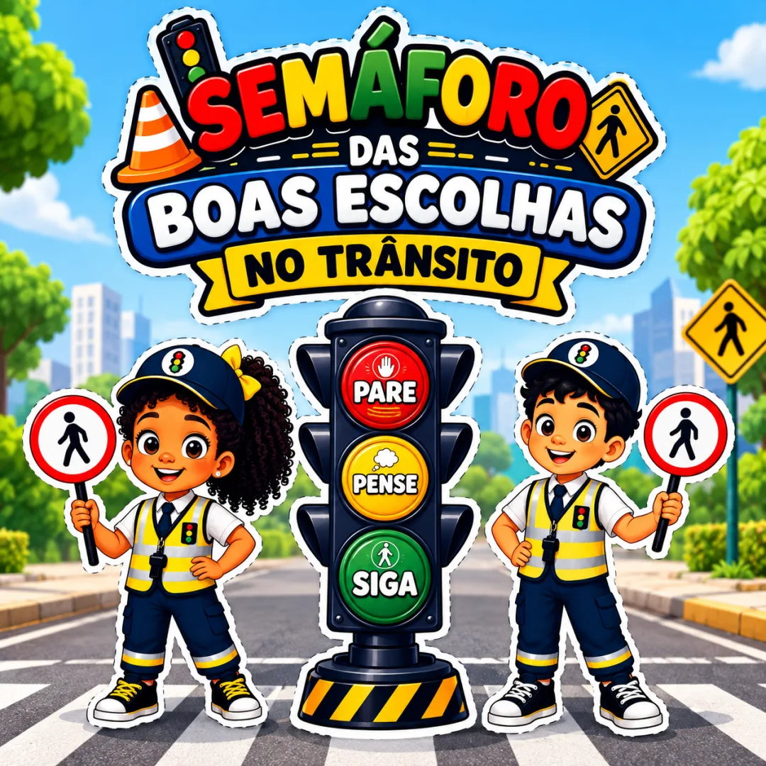 Educação no Trânsito - Semáforo das Boas Escolhas - PDF