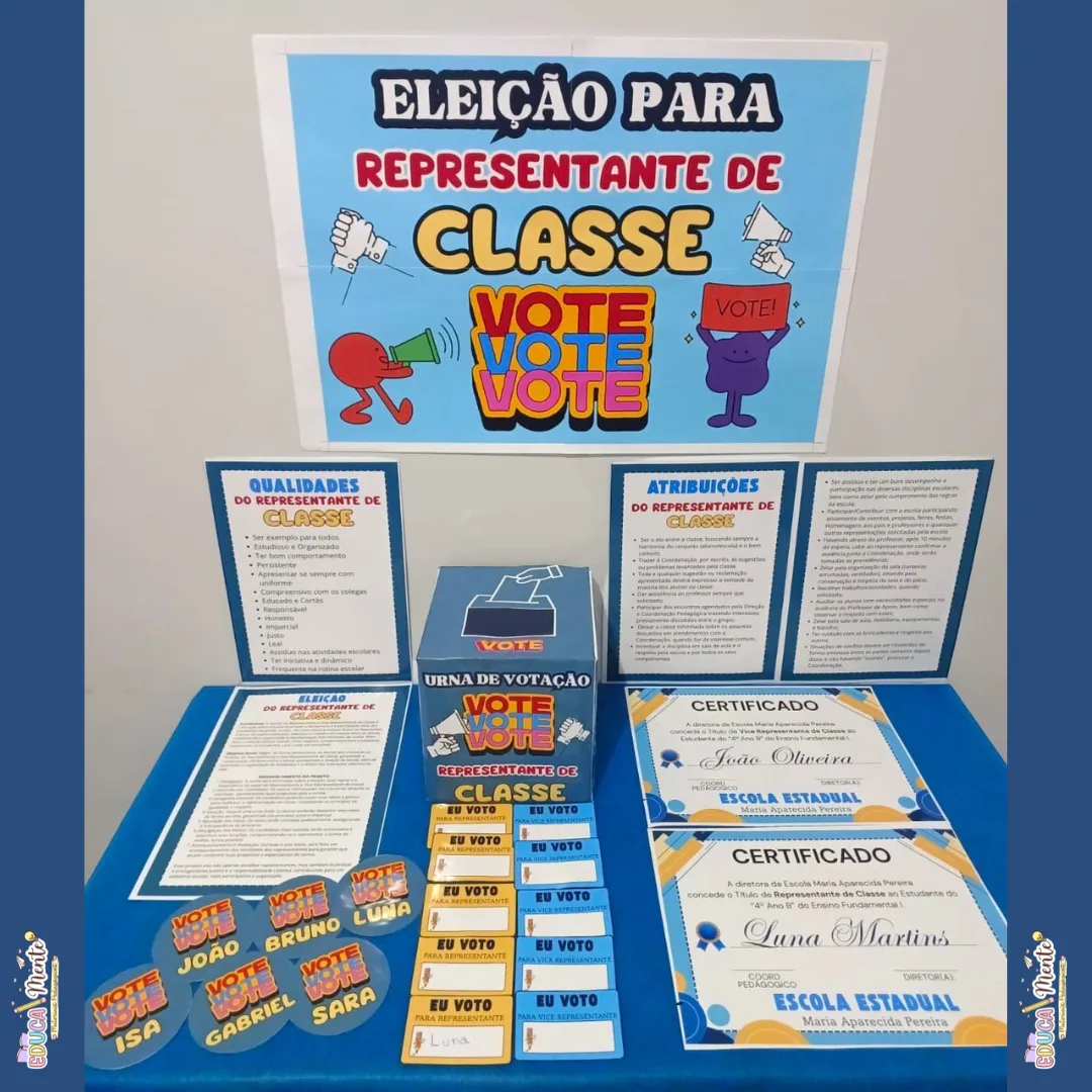 ⭐ ELEIÇÃO PARA REPRESENTANTE DE CLASSE ⭐